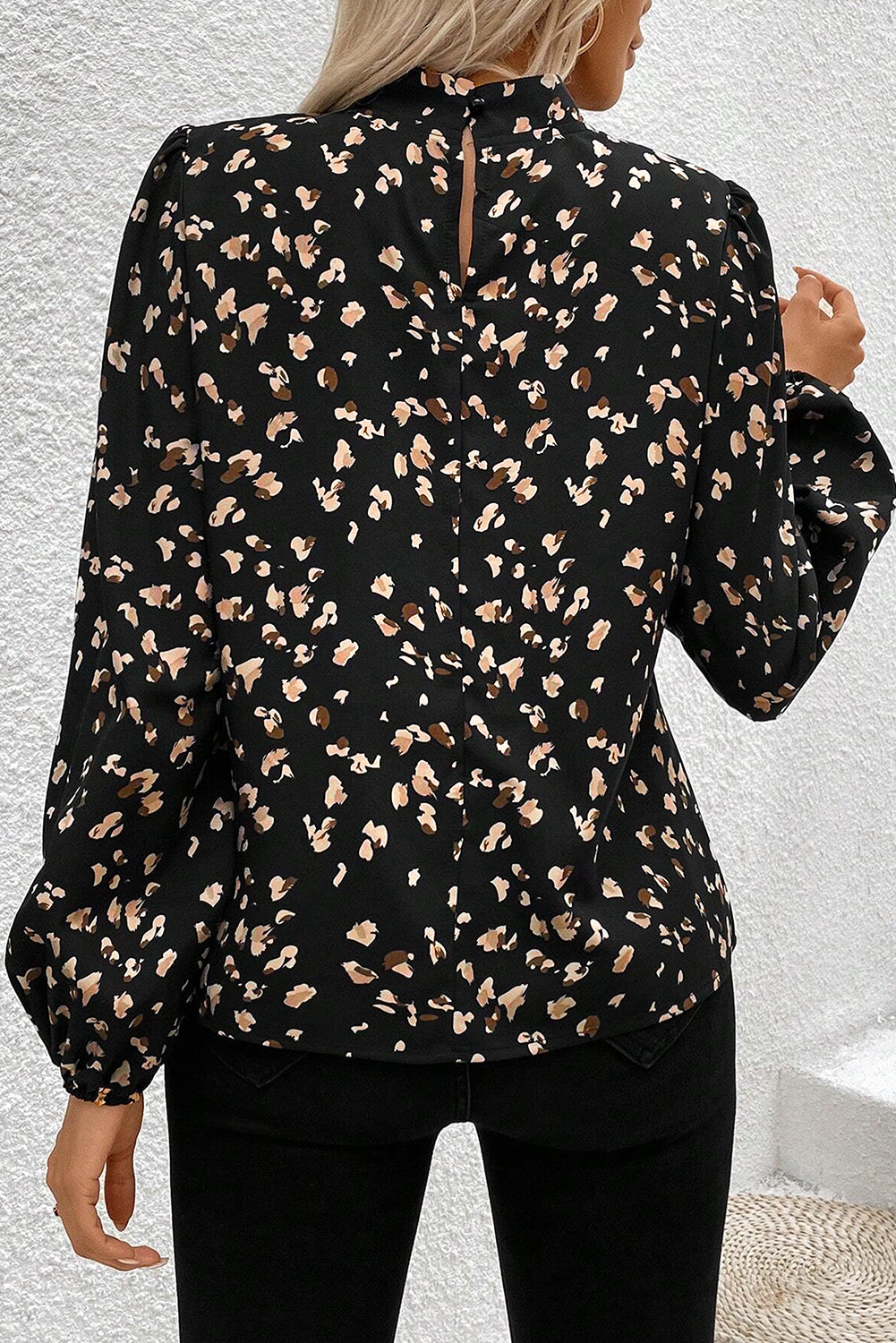 Fierce Lantern Long Sleeve Blouse