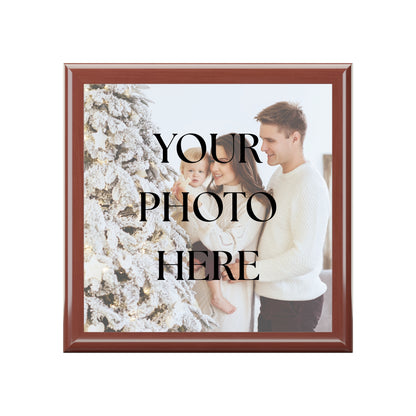 Personalized Photo Keepsake Jewelry Box