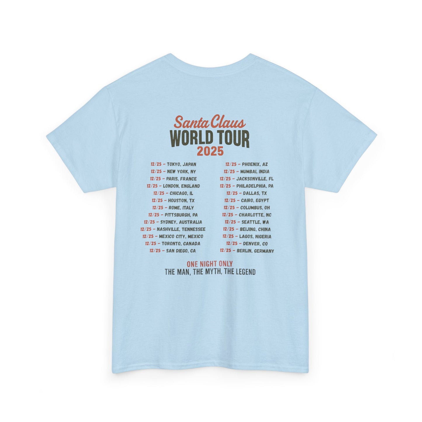 Santa Claus World Tour Graphic Tee