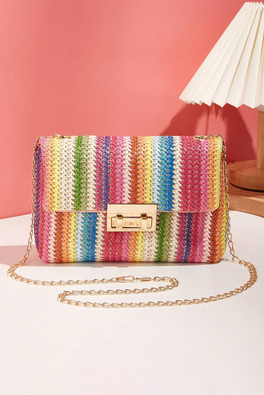 Woven Shoulder Bag