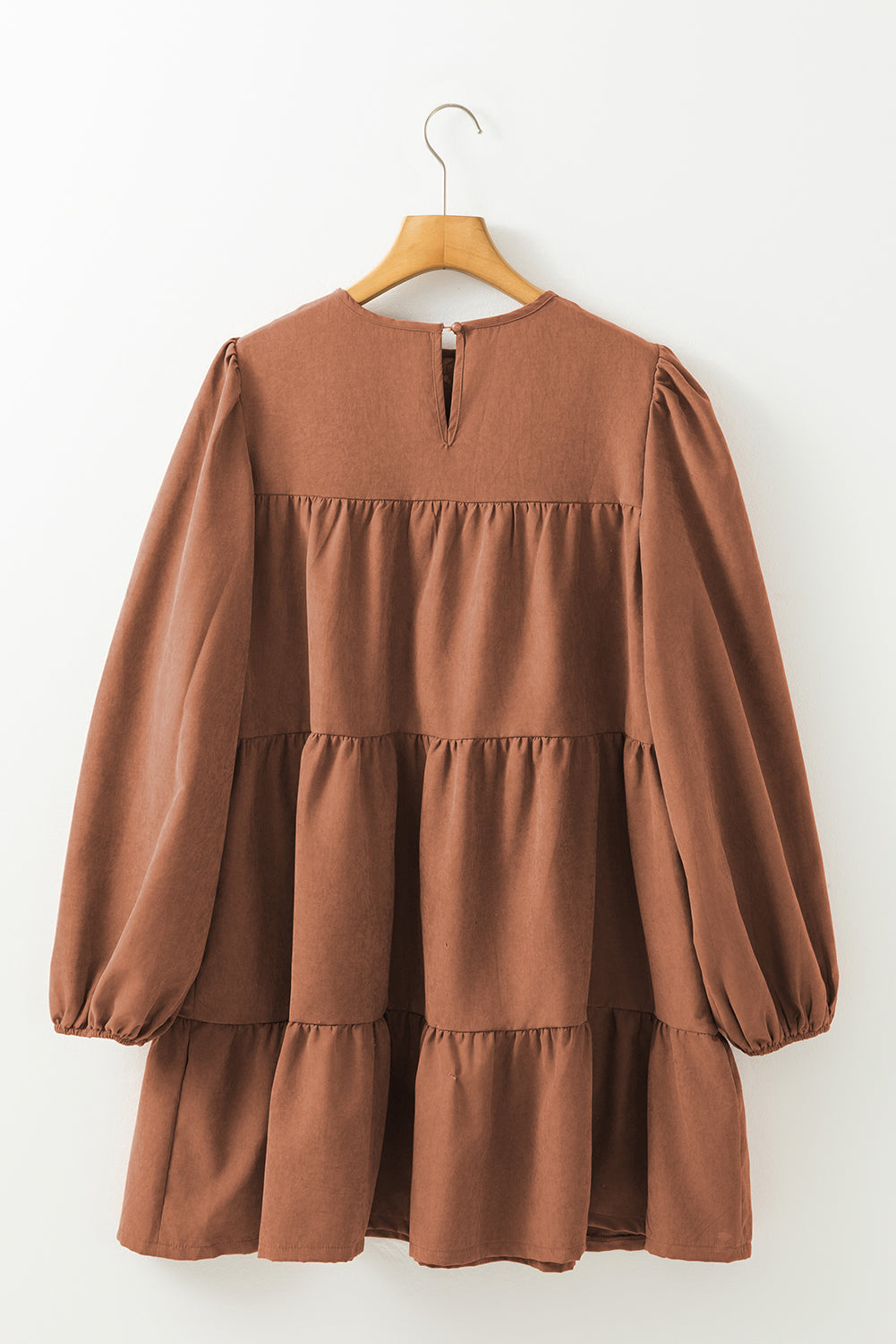 Chestnut Lace Mini Dress