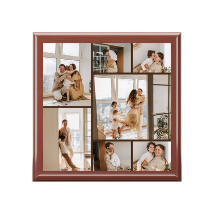 Photo Collage Memory Jewelry Box