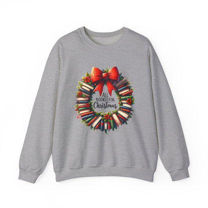 All Booked for Christmas Sweatshirt