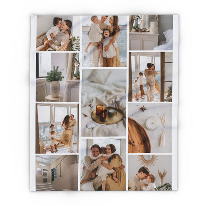 Custom Photo Collage Memory Blanket