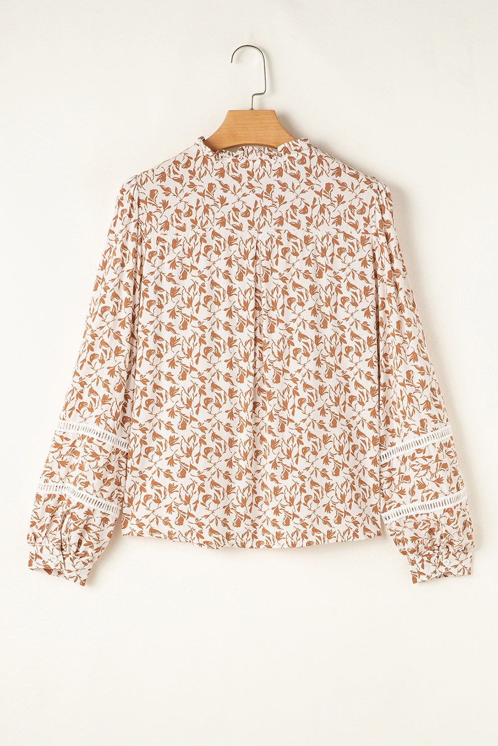Autumn Lace Long Sleeve Blouse