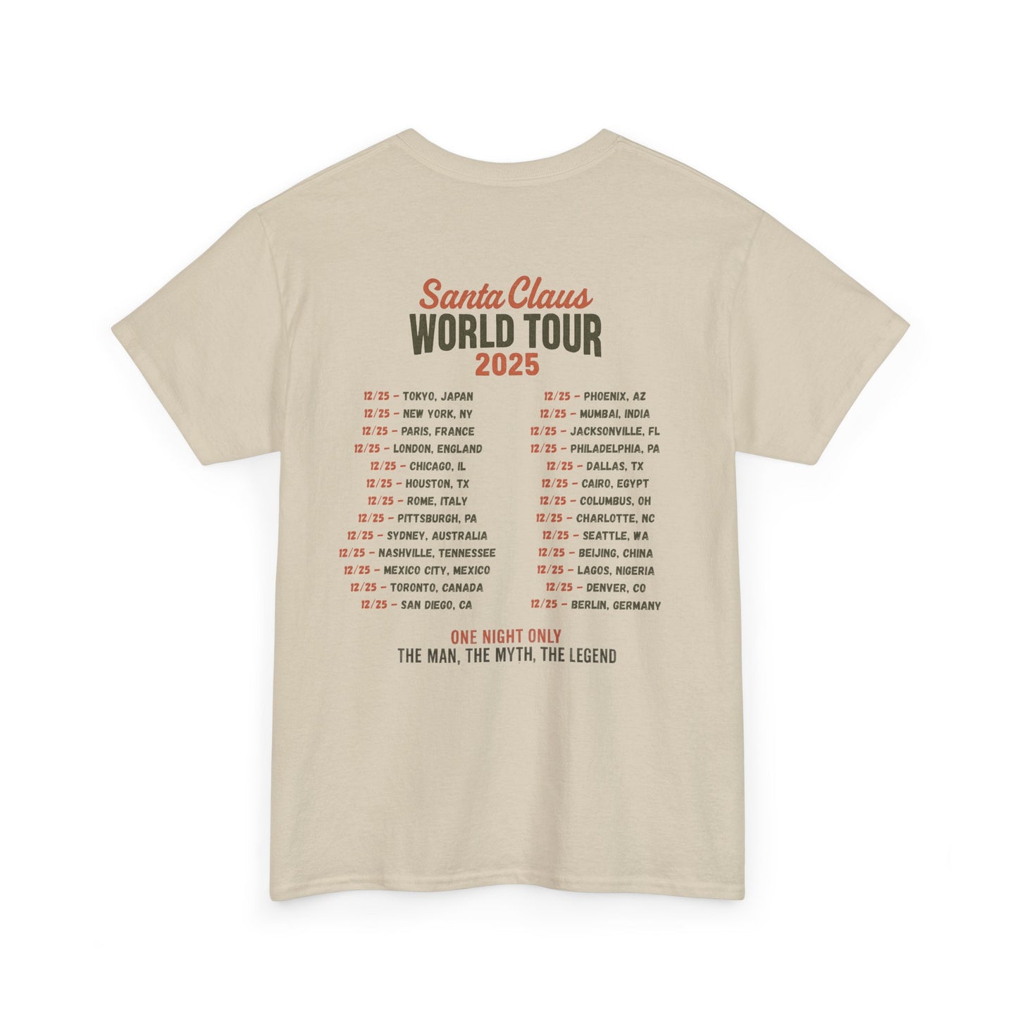 Santa Claus World Tour Graphic Tee
