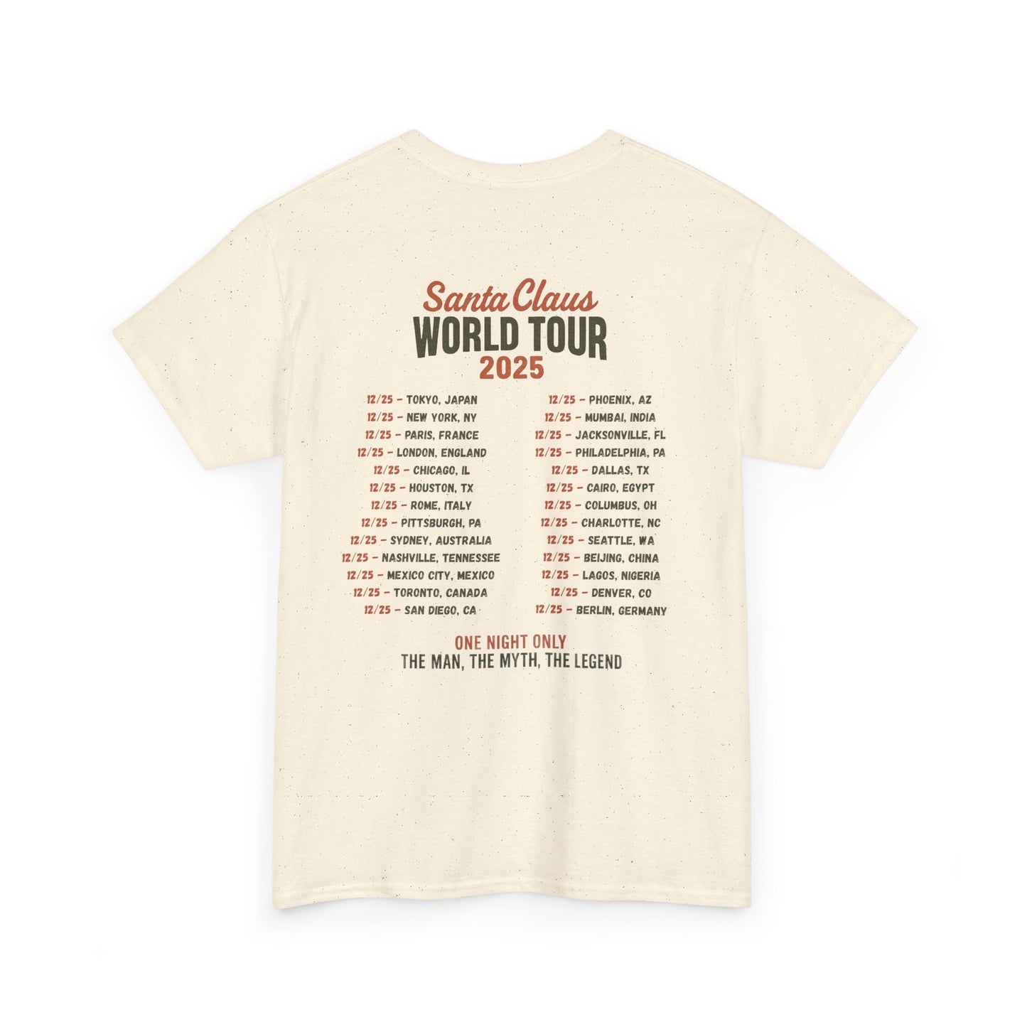 Santa Claus World Tour Graphic Tee