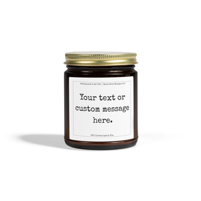 Custom Message Candle