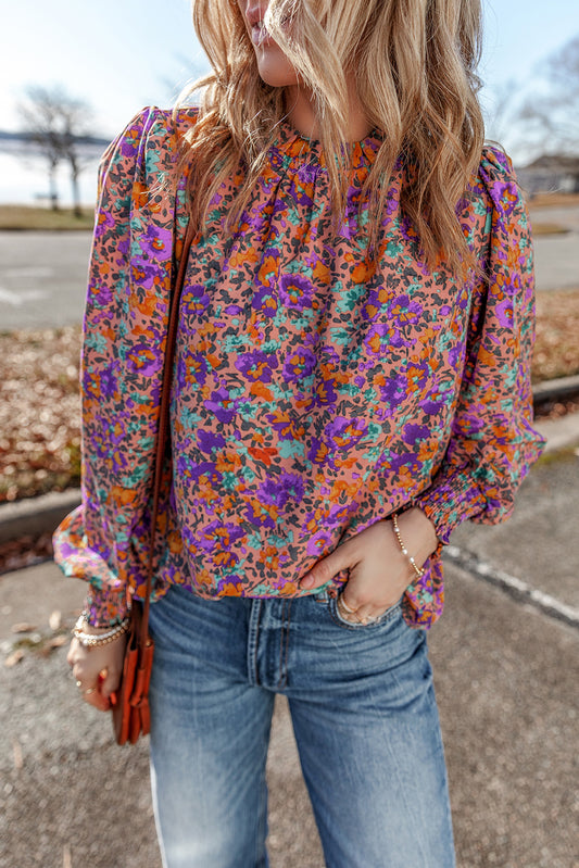 Meadow Charm Long Sleeve Blouse