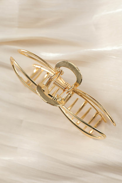 Golden Grace Bow Claw Clip