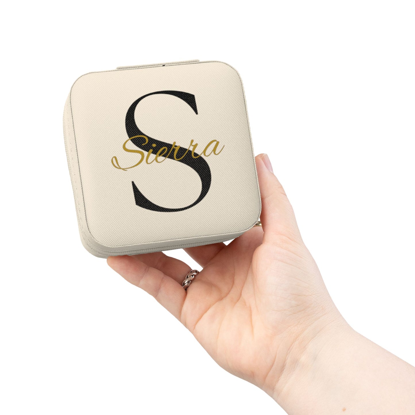 Signature Initial Jewelry Case