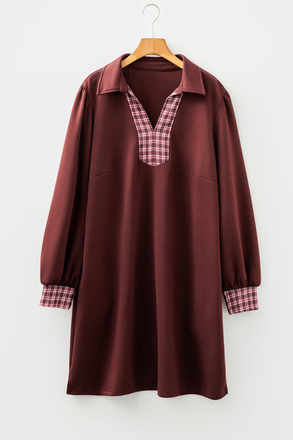 Winter Patchwork Plaid Mini