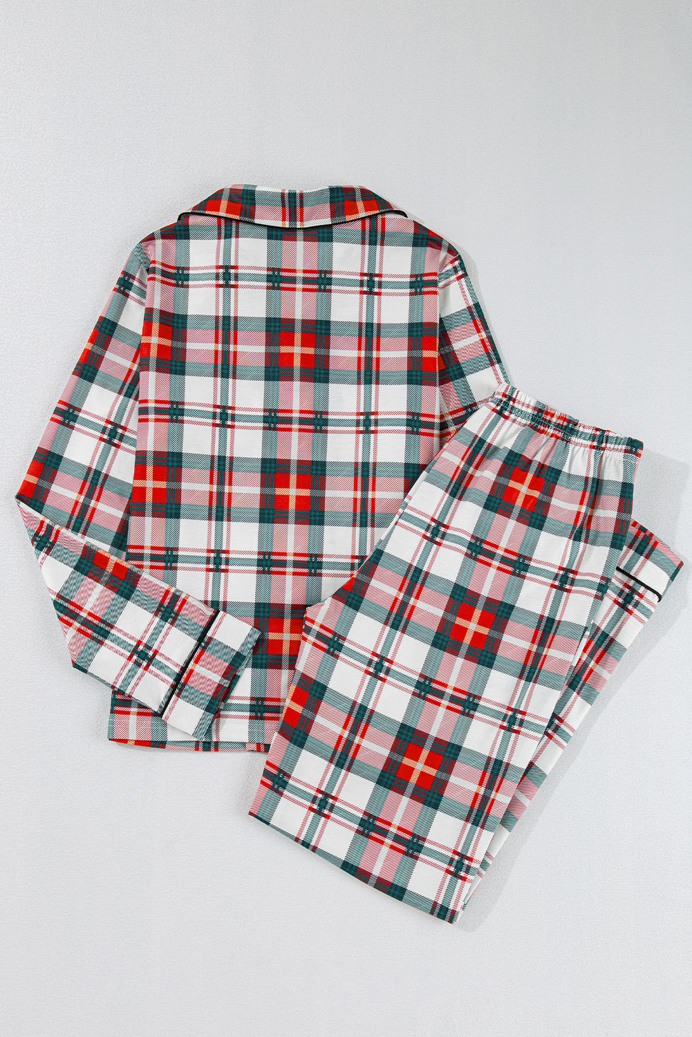Classic Holiday Plaid Pajama Set