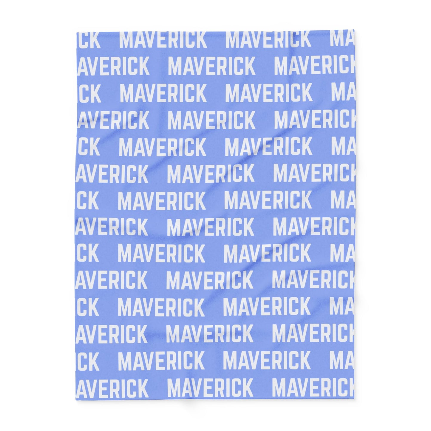 Custom Repeat Name Blanket