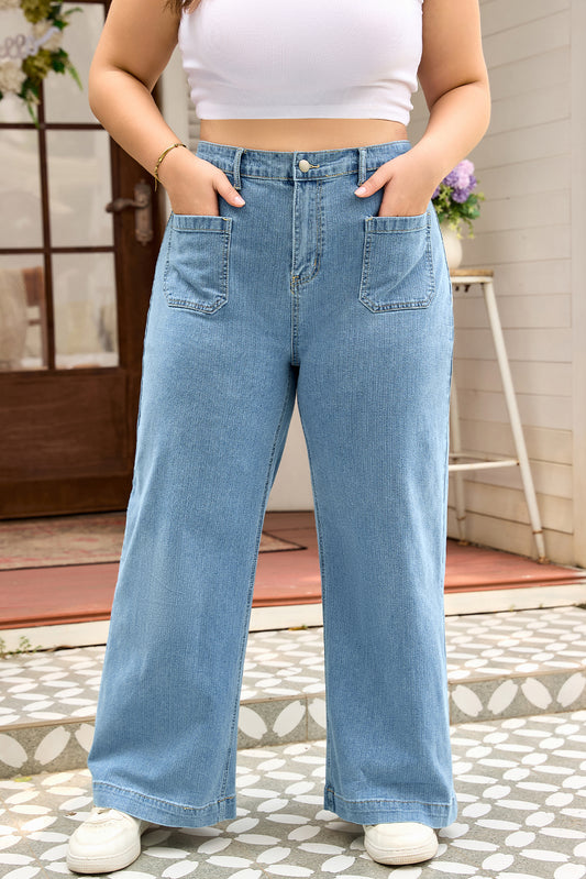 Easy Street Wide Leg Jeans