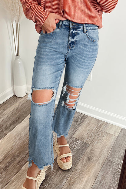 Rebel Edge Distressed Jeans