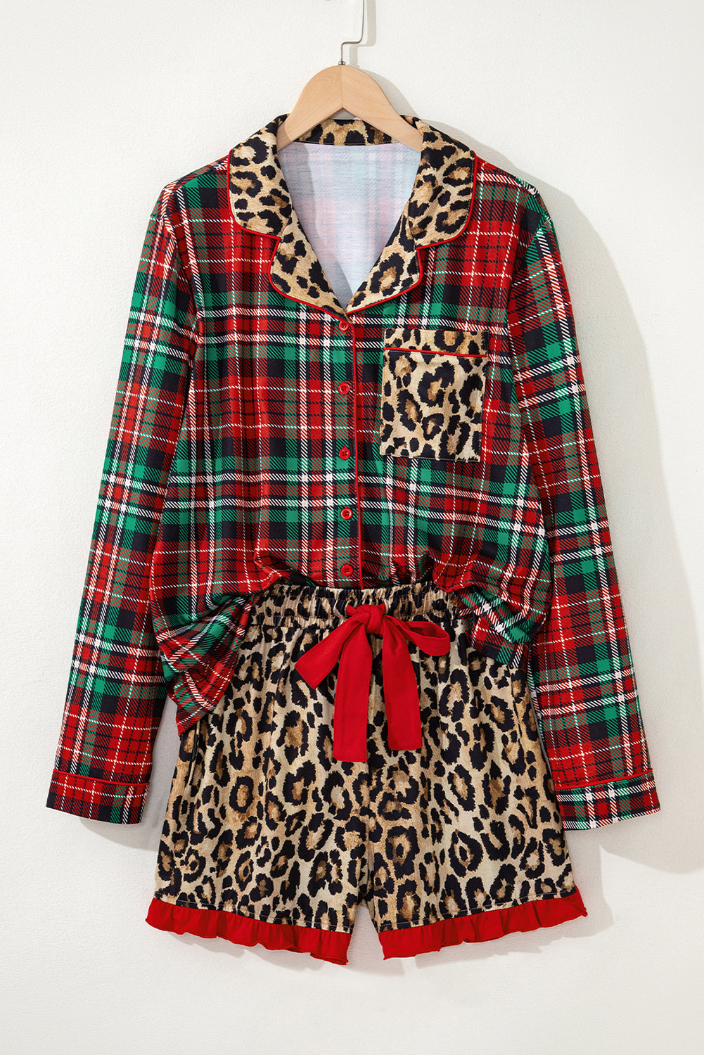 Wild & Merry Plaid Pajama Set