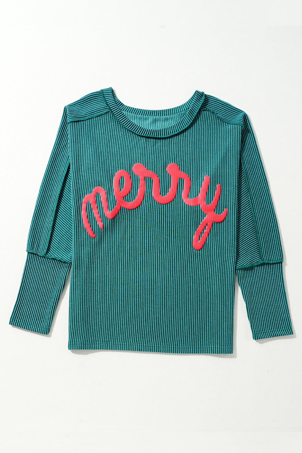 Merry Corded Knit Holiday Top