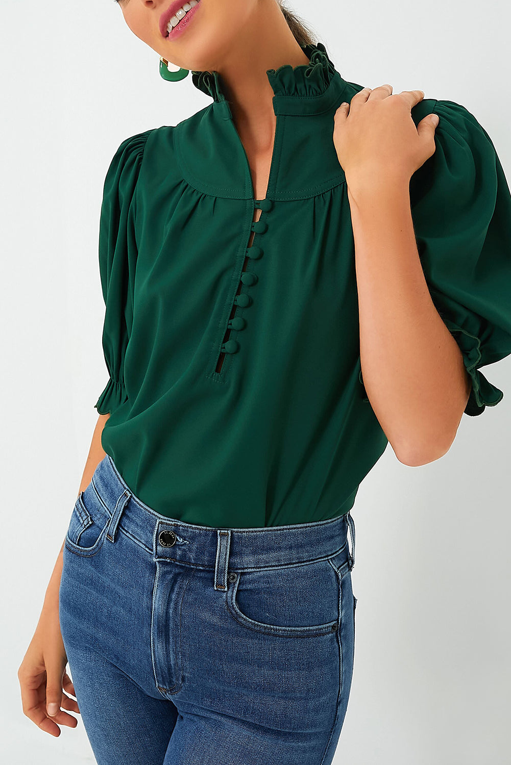 Charm Puff Sleeve Blouse