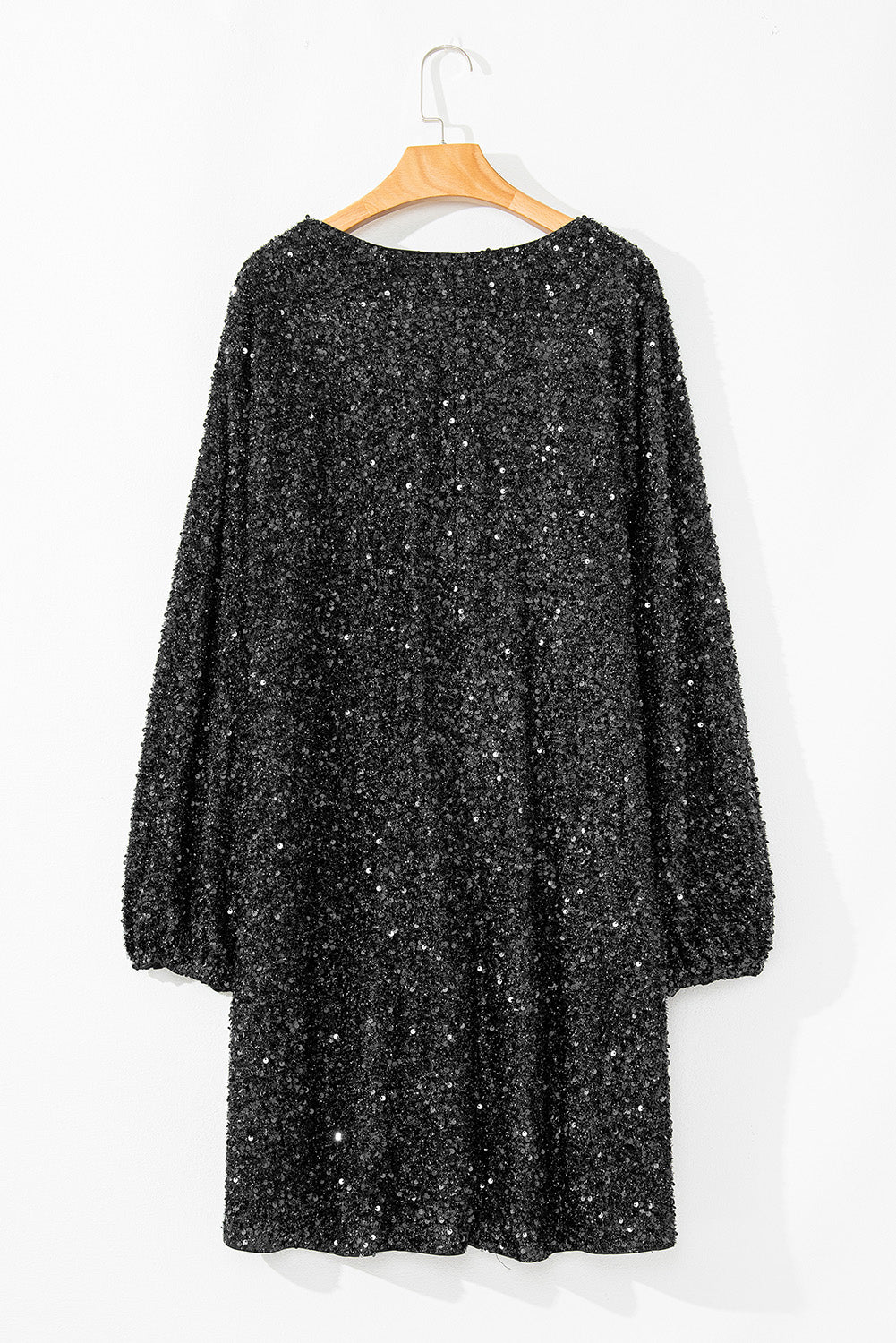 Midnight Sparkle Plus Size Sequin Dress