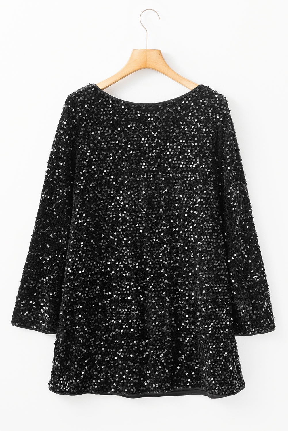 Midnight Sparkle Sequin Dress