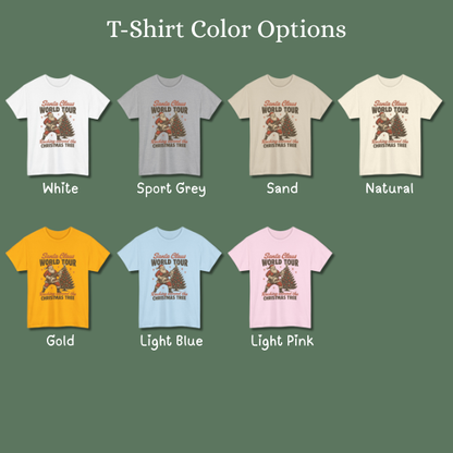 Santa Claus World Tour Graphic Tee