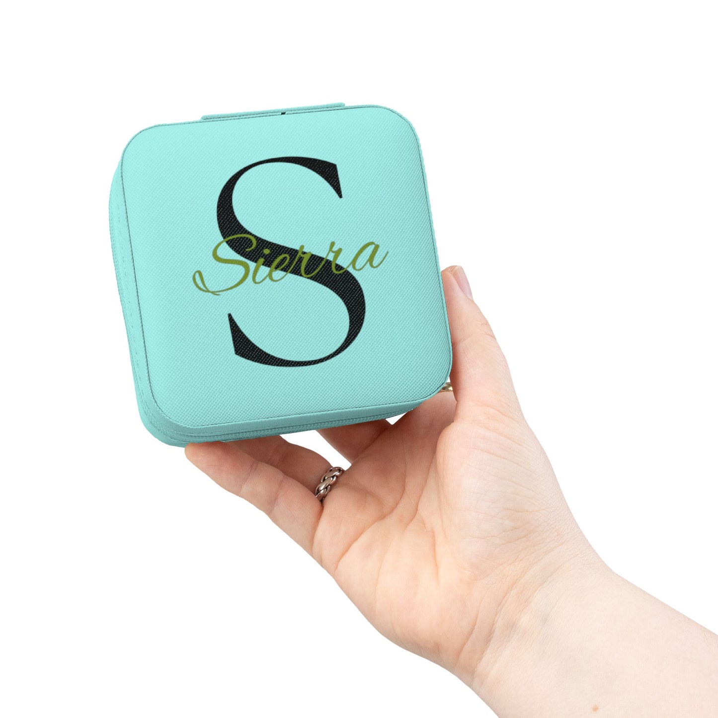 Signature Initial Jewelry Case