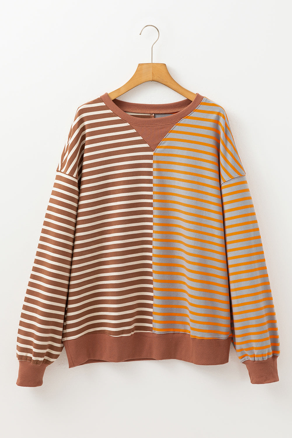 Cozy Contrast Sweatshirt