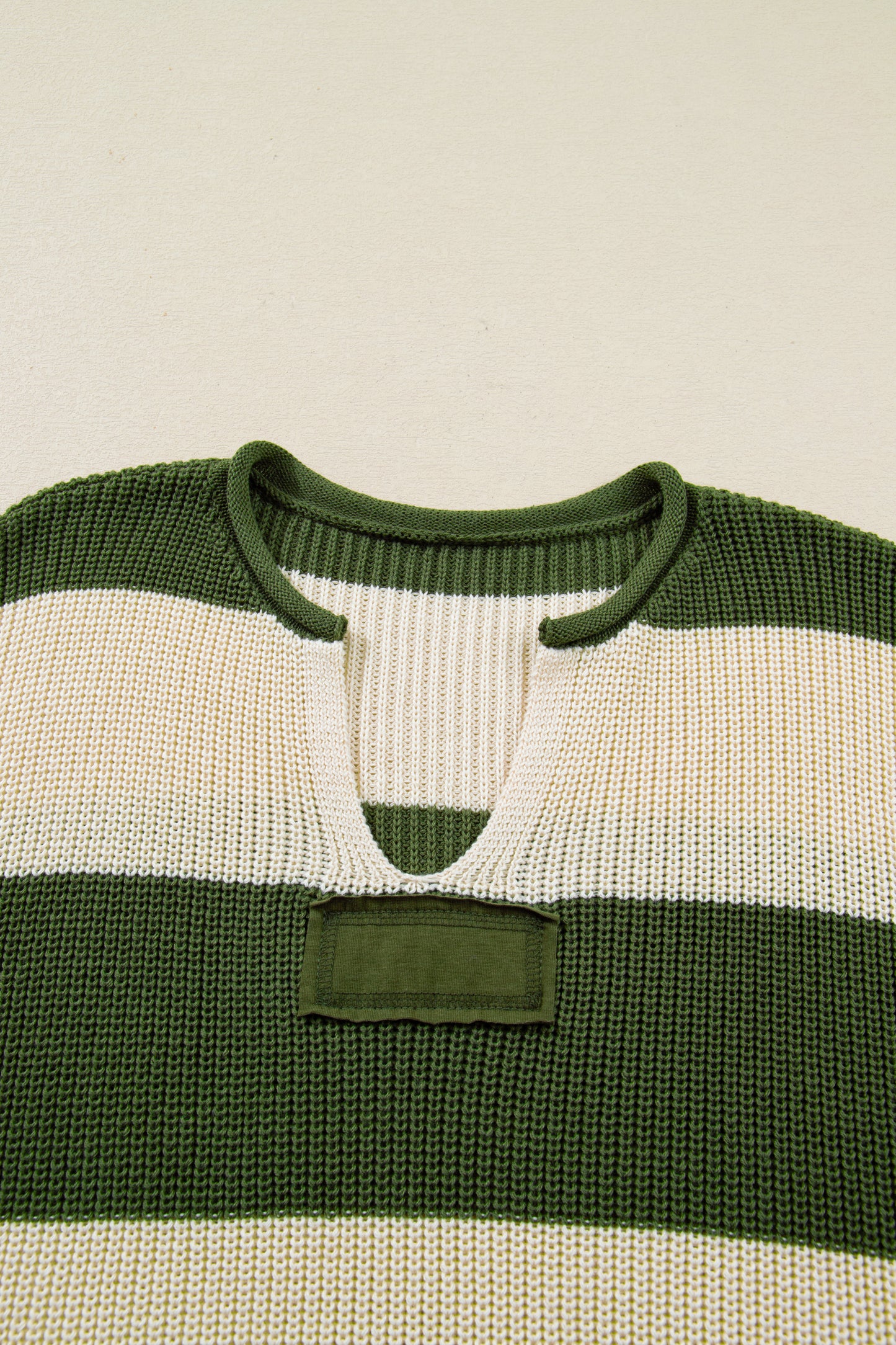 Evergreen Ease Colorblock Sweater
