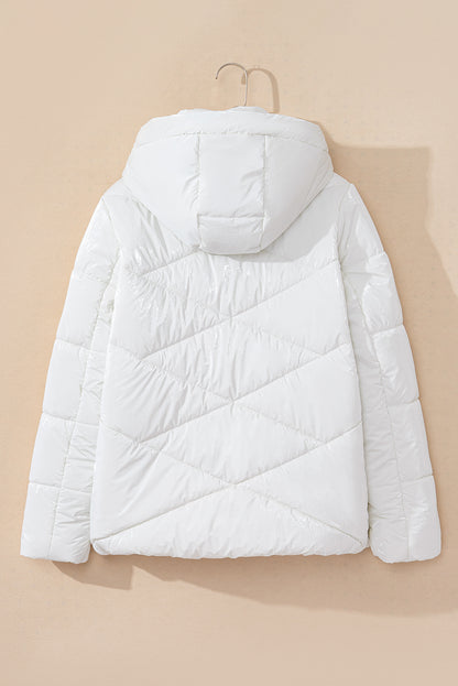Winter Luxe Hooded Puffer Jacket