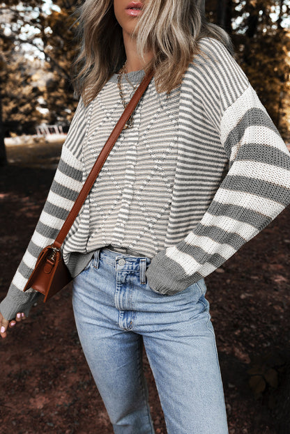 Autumn Geometry Sweater