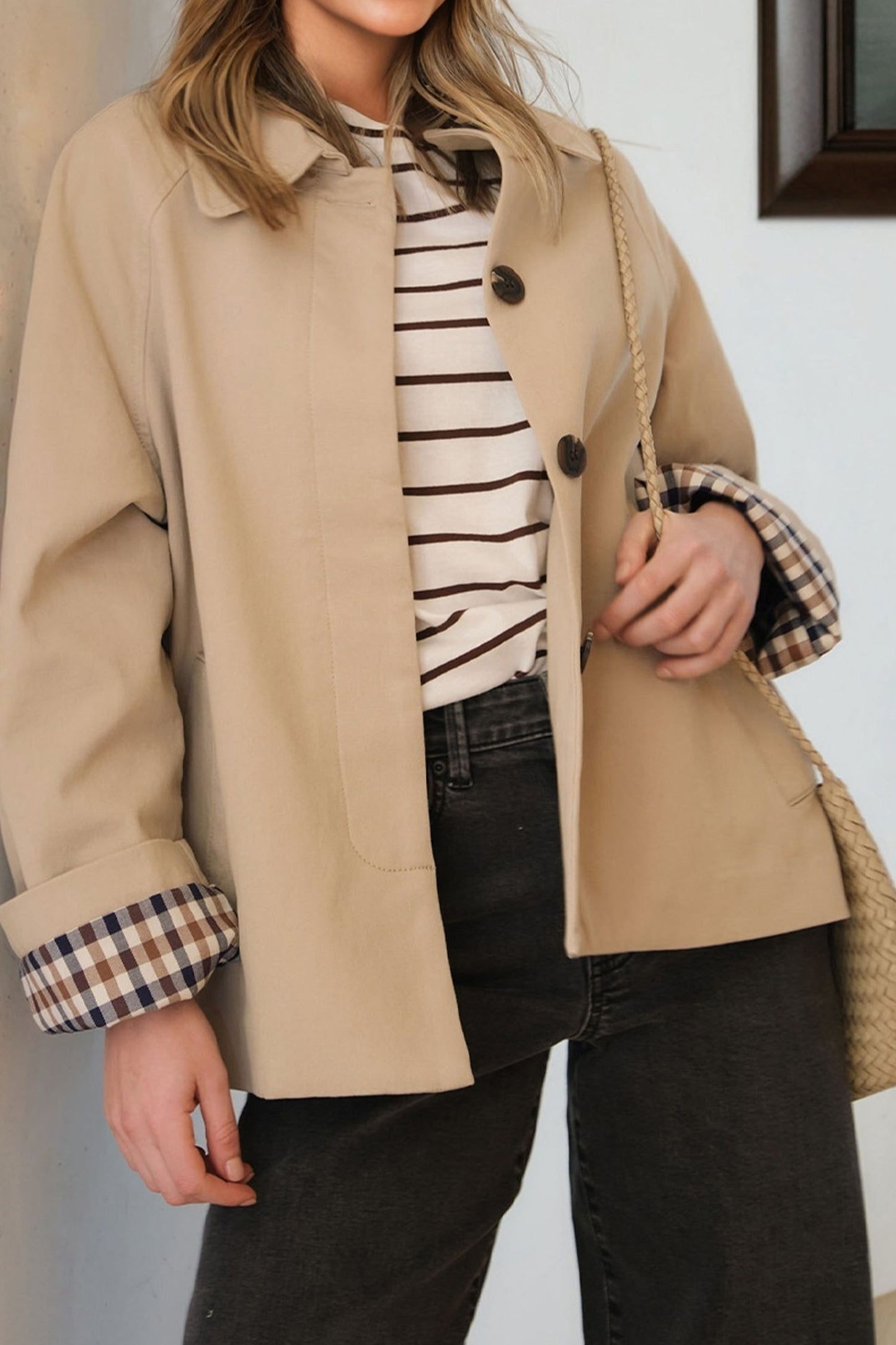 Heritage Plaid-Lined Jacket