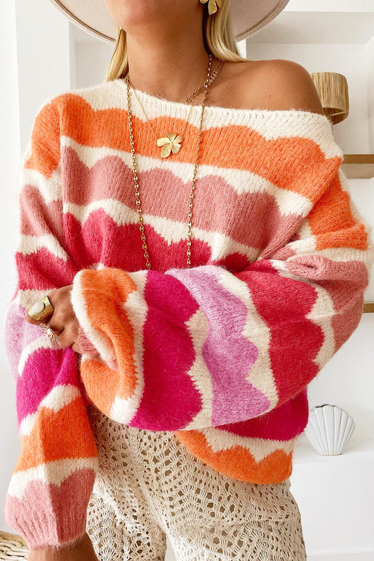 Sunset Horizon Sweater