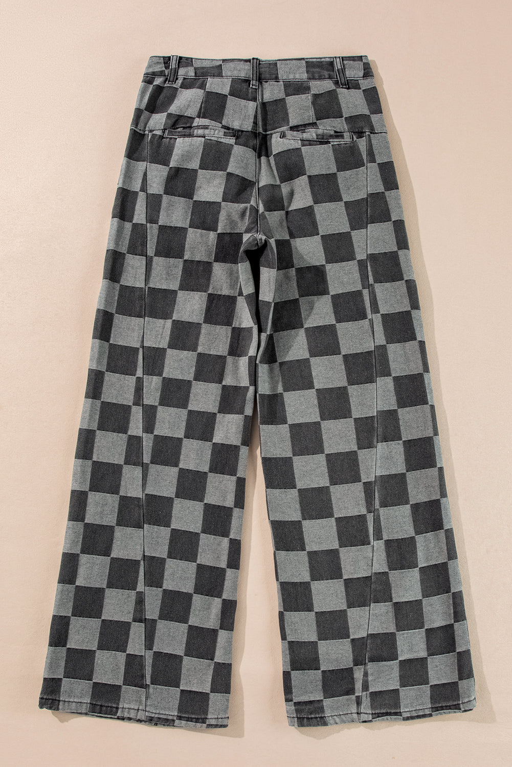 Retro Check Jeans