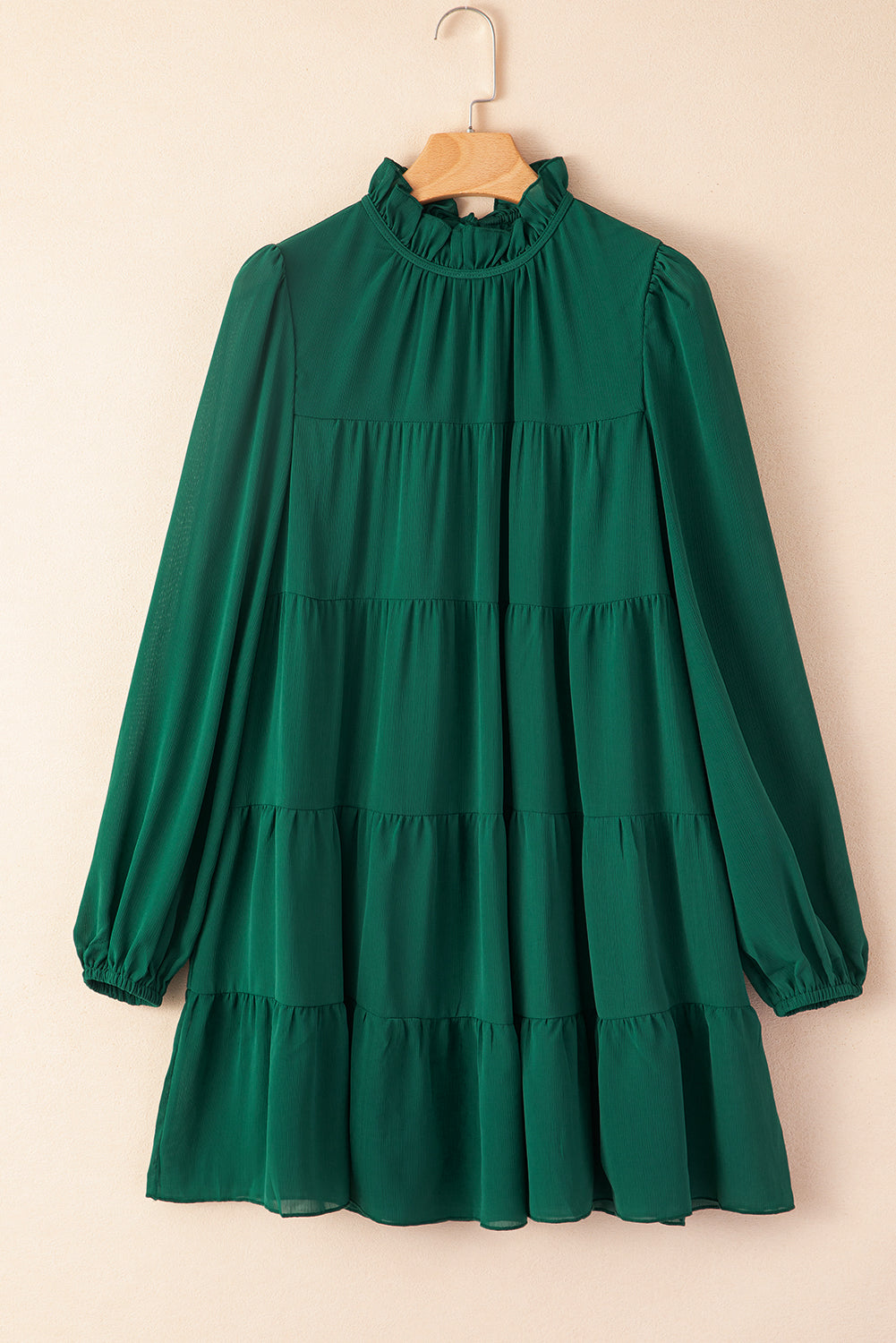 Emerald Grace Tiered Dress