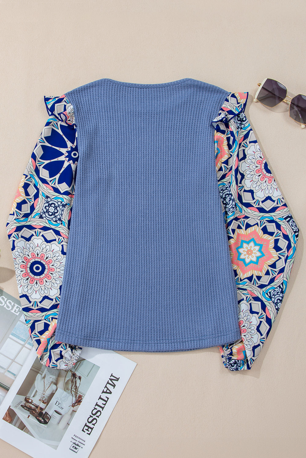 Cottage Bloom Long Sleeve Blouse