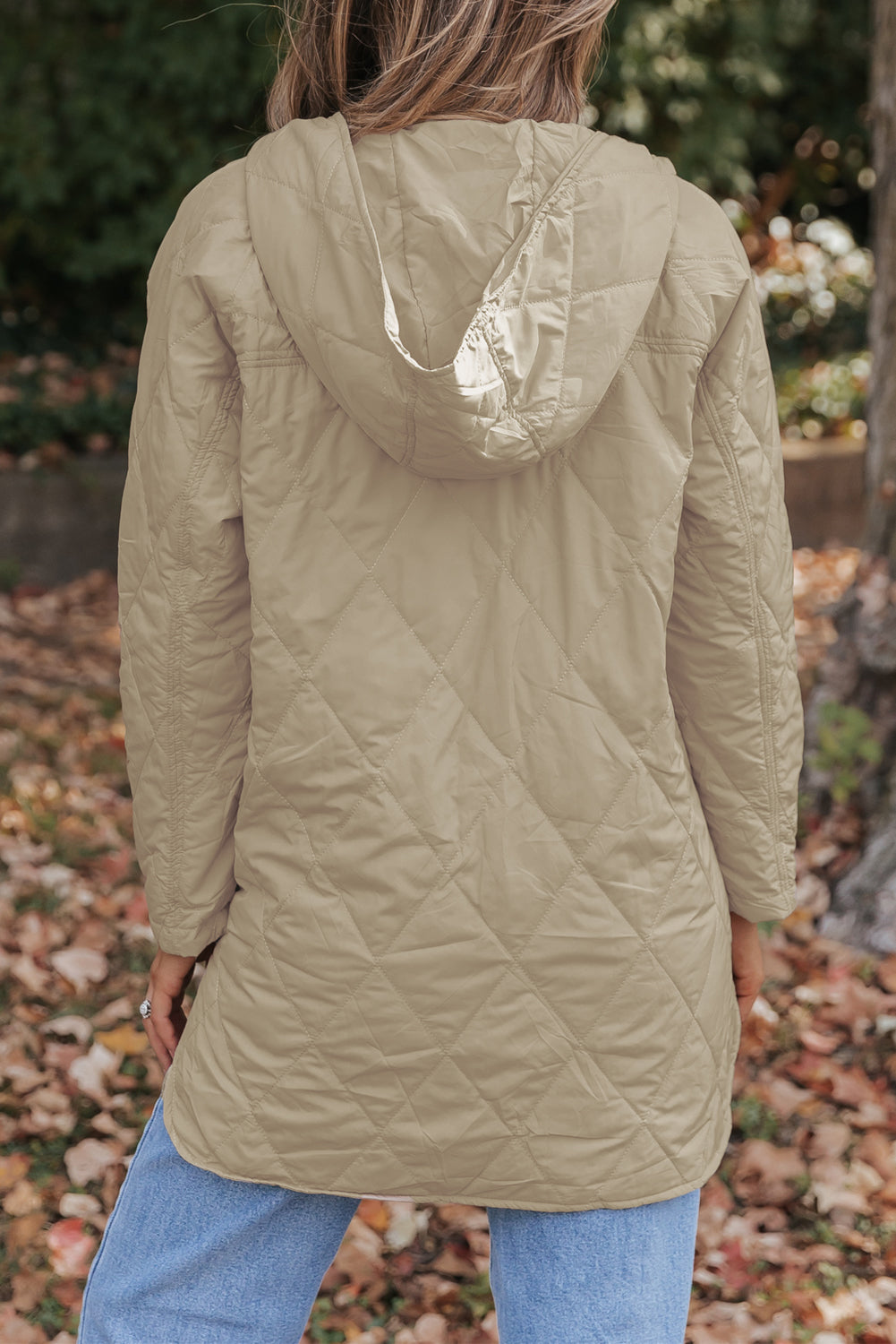 Sandstone Quilted Puffer Jacket