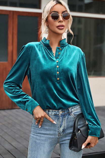 Velvet Charm Blouse