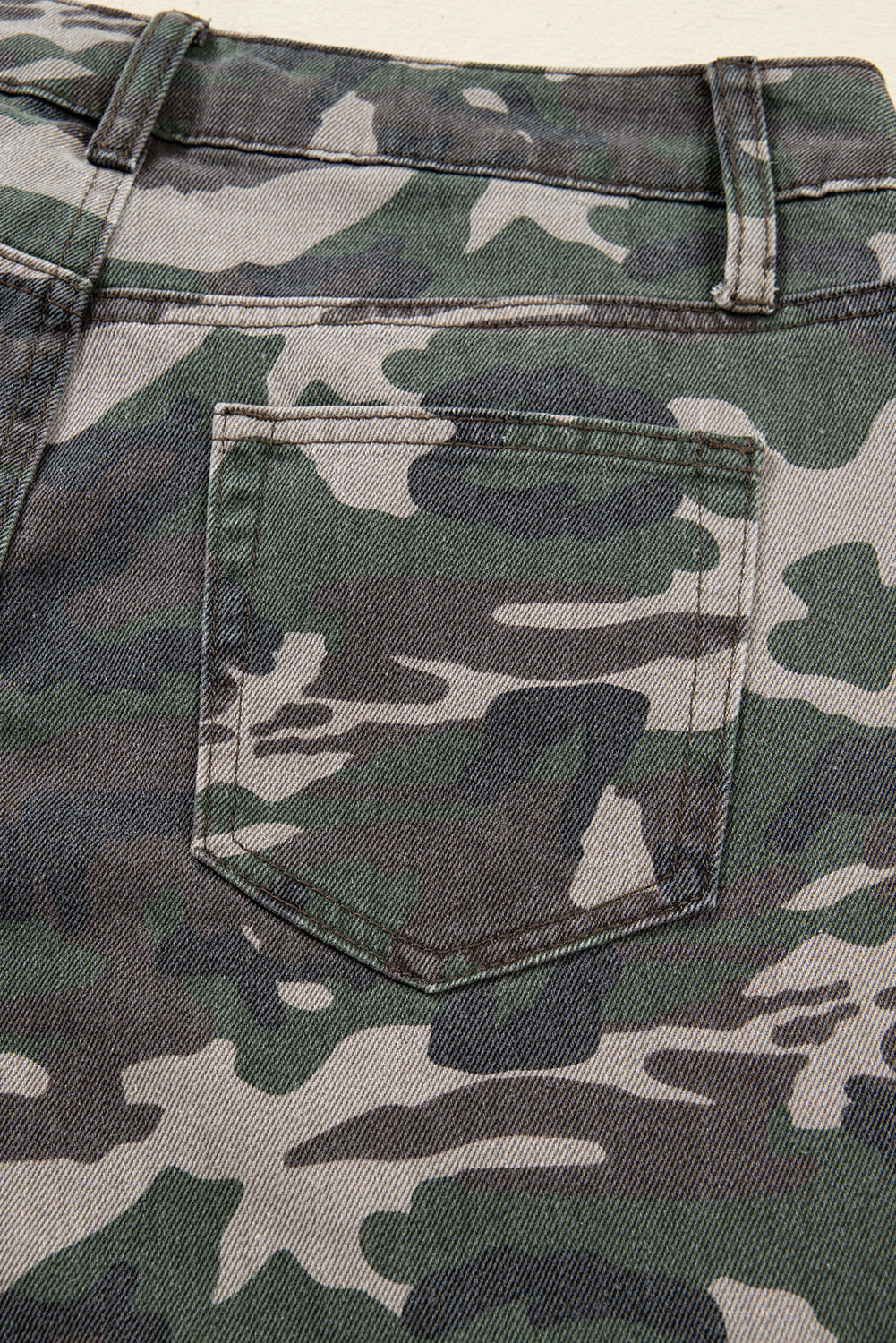 Street Camo Cargo Jeans