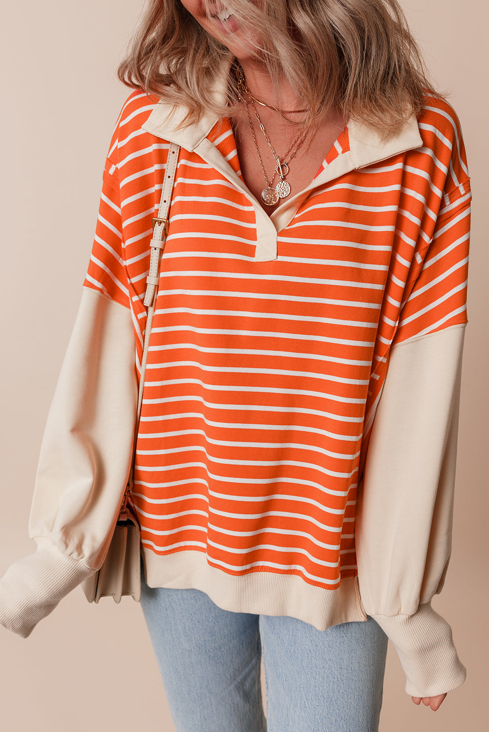 Fall Stripes Sweatshirt