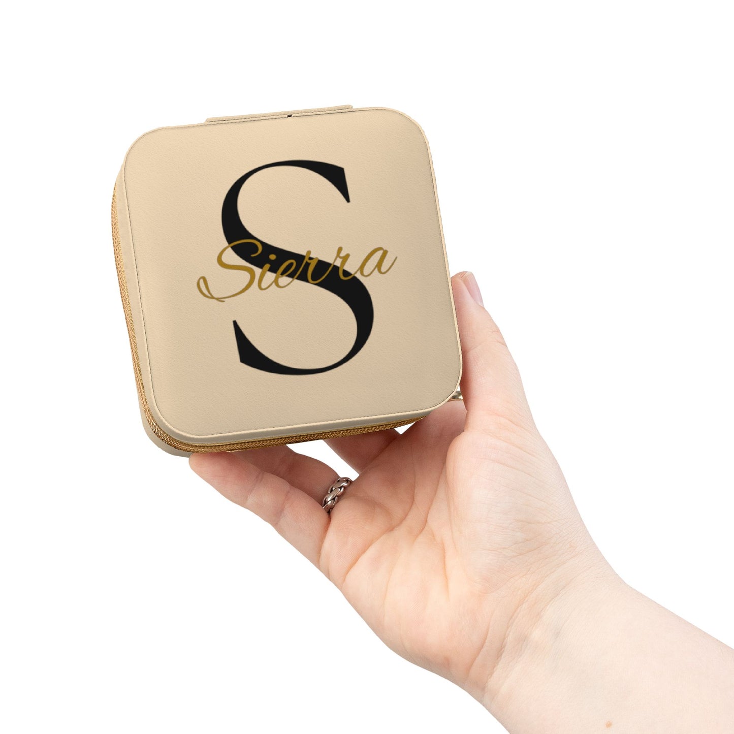 Signature Initial Jewelry Case