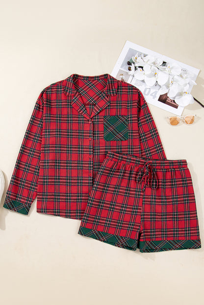 Cozy Cabin Plaid PJ Set