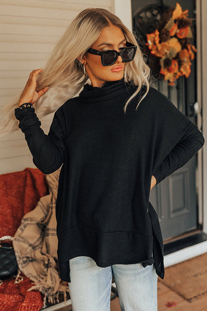 Cozy Evenings Cowl Neck Tunic