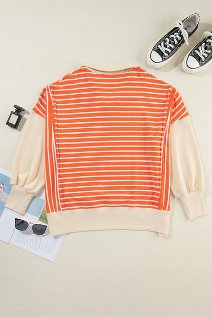 Fall Stripes Sweatshirt
