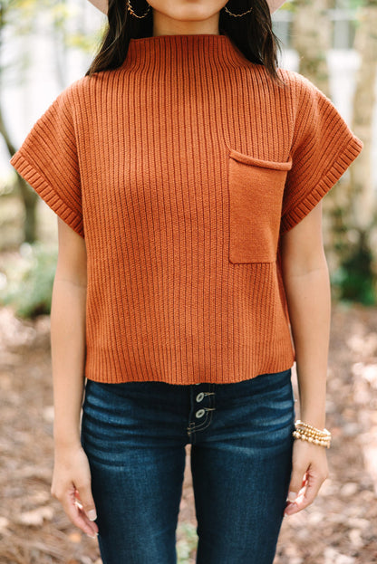 Oatmeal Patch Sweater