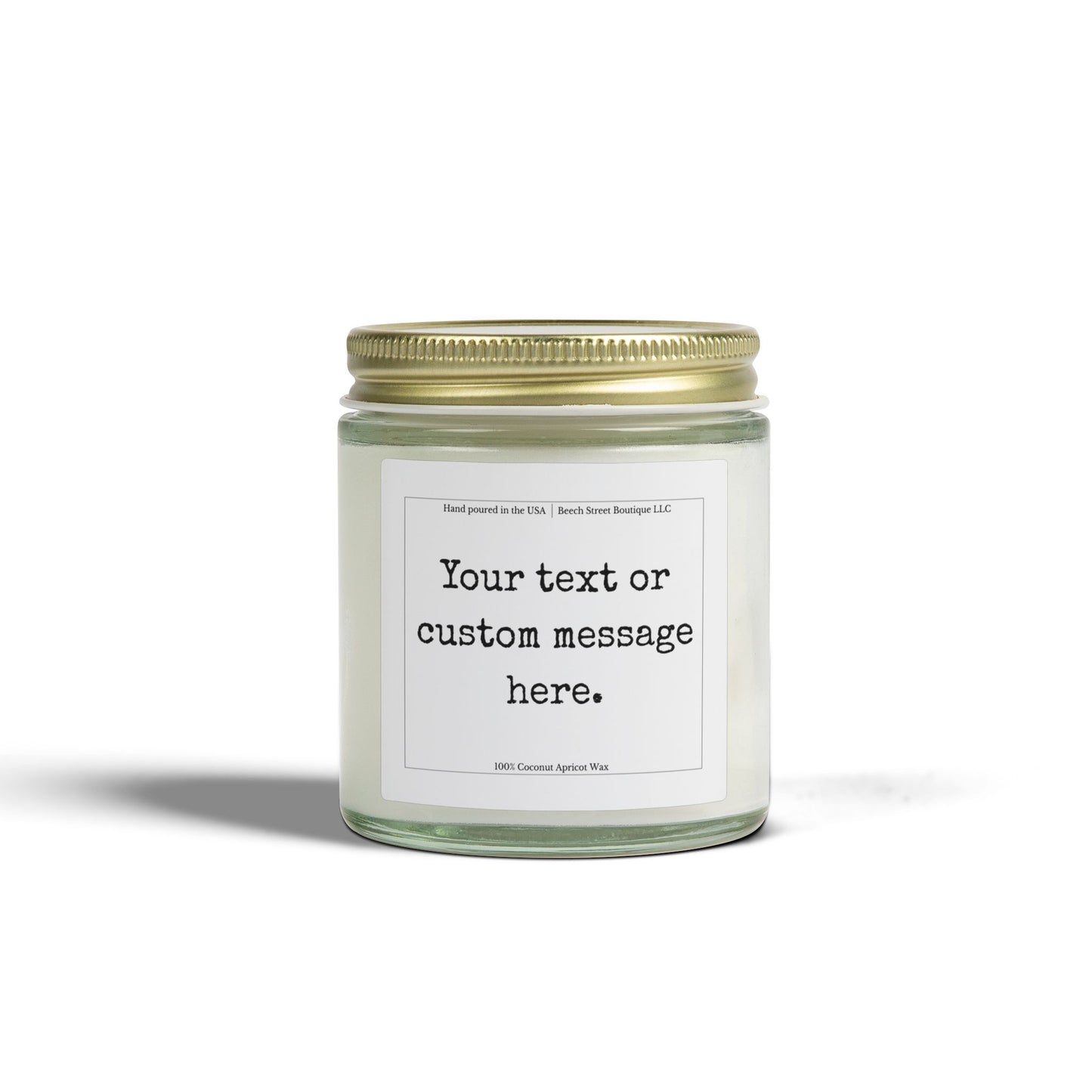 Custom Message Candle