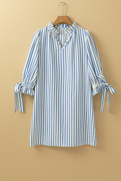 Coastal Stripe Mini Dress
