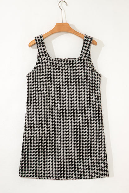 Classic Charm Houndstooth Shift Dress
