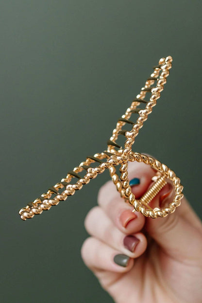 Gold Hair Clip