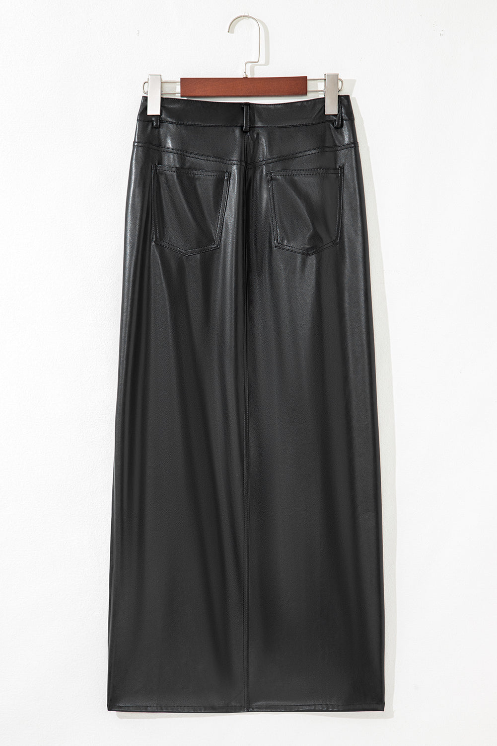 Midnight Muse Vegan Leather Skirt